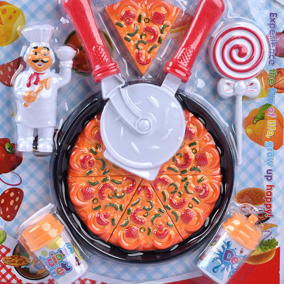 Toy Pizza-Making Set – Fun Kitchen Play for Little Chefs