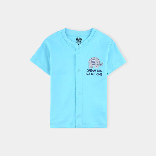 Infant Boys Cotton Interlock 3 Piece Cardigan Set Elephants-mIX