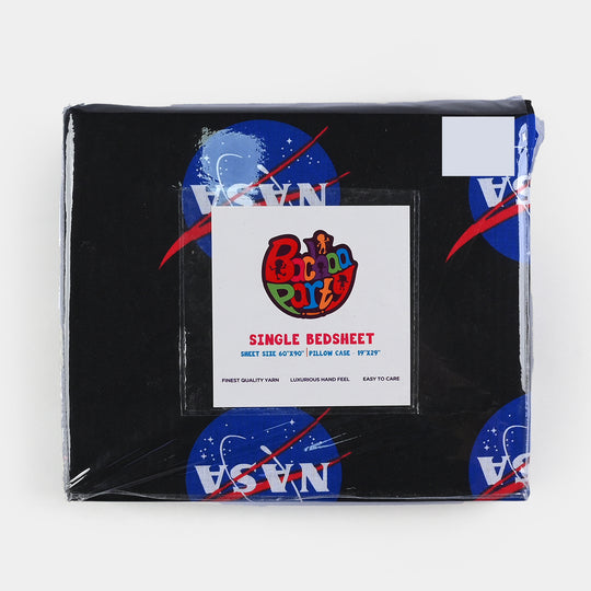 Kids Single Bed Sheet with Pillow