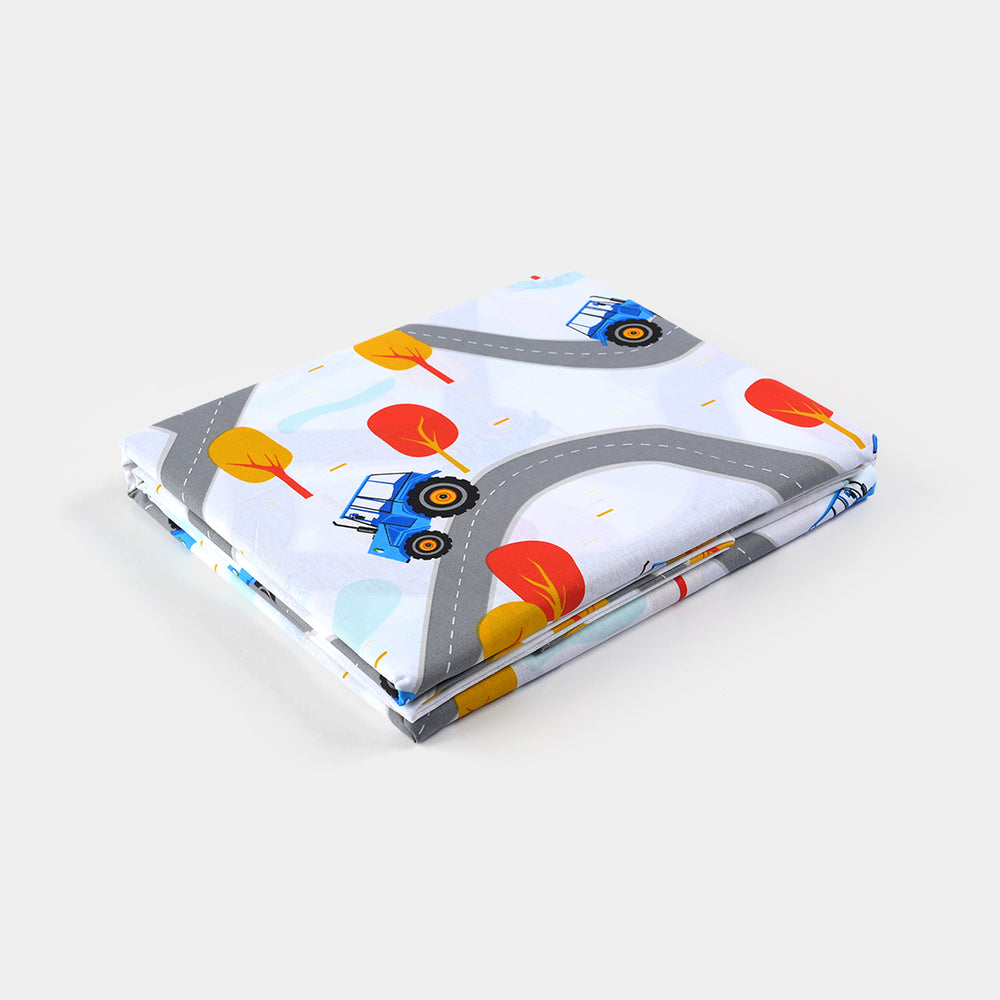 Kids Single Bed Sheet with Pillow