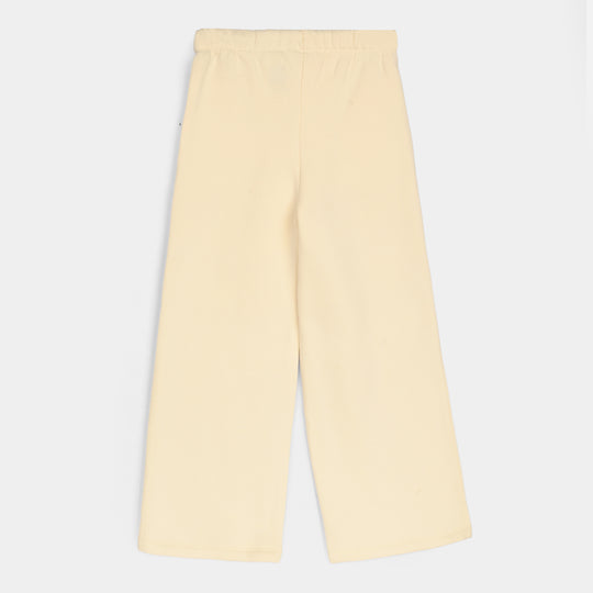 Girls Fleece Culotte Basic-Wood Ash