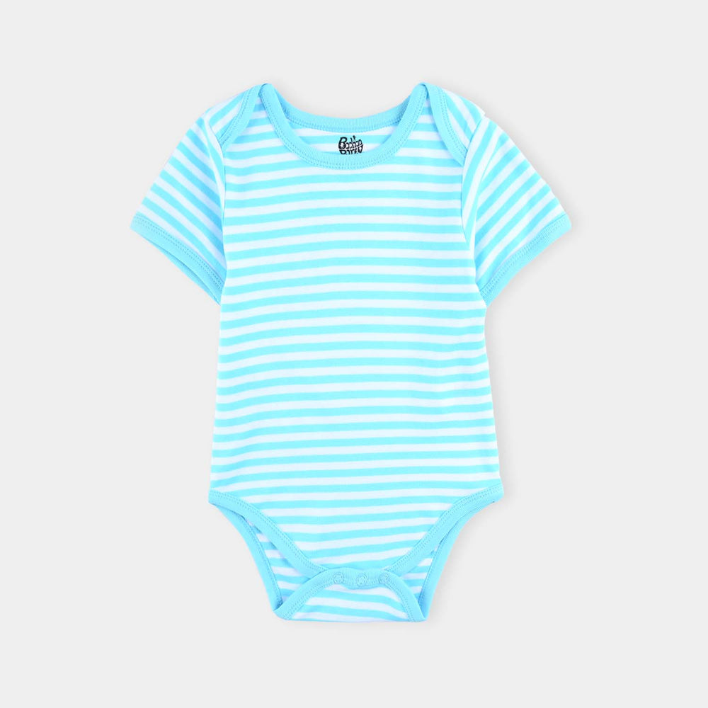 Infant Boys Cotton Interlock Romper Set Elephants