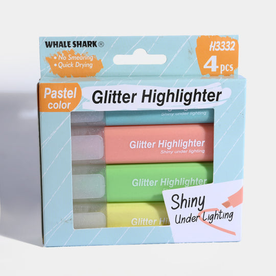 Glitter Highlighter Pastel Color