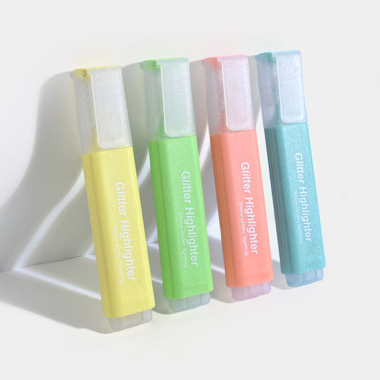 Glitter Highlighter Pastel Color