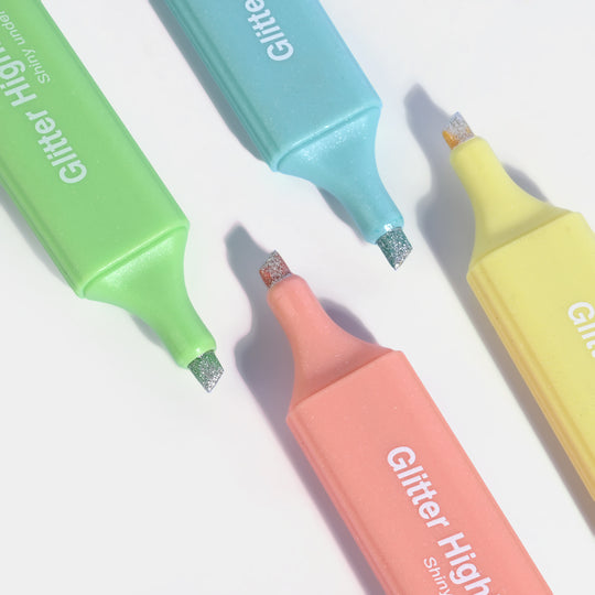 Glitter Highlighter Pastel Color