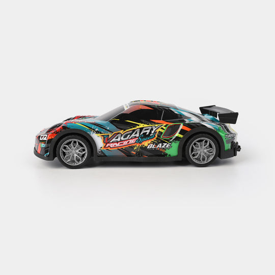 Friction Power Racing Car With Light & Sound