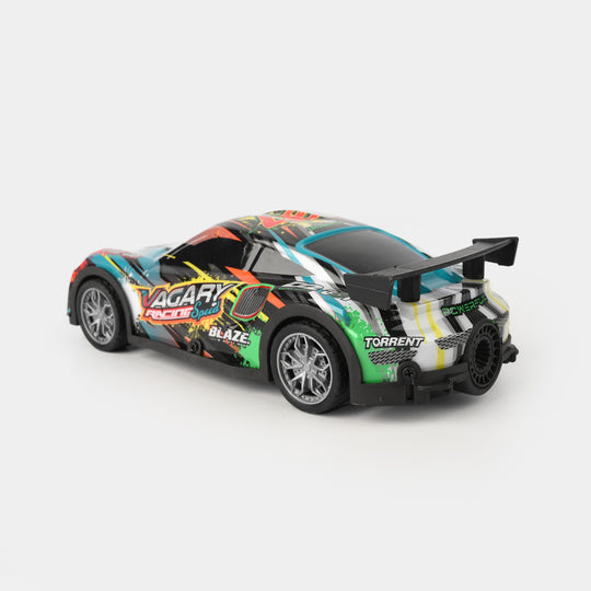Friction Power Racing Car With Light & Sound