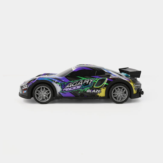 Friction Power Racing Car With Light & Sound