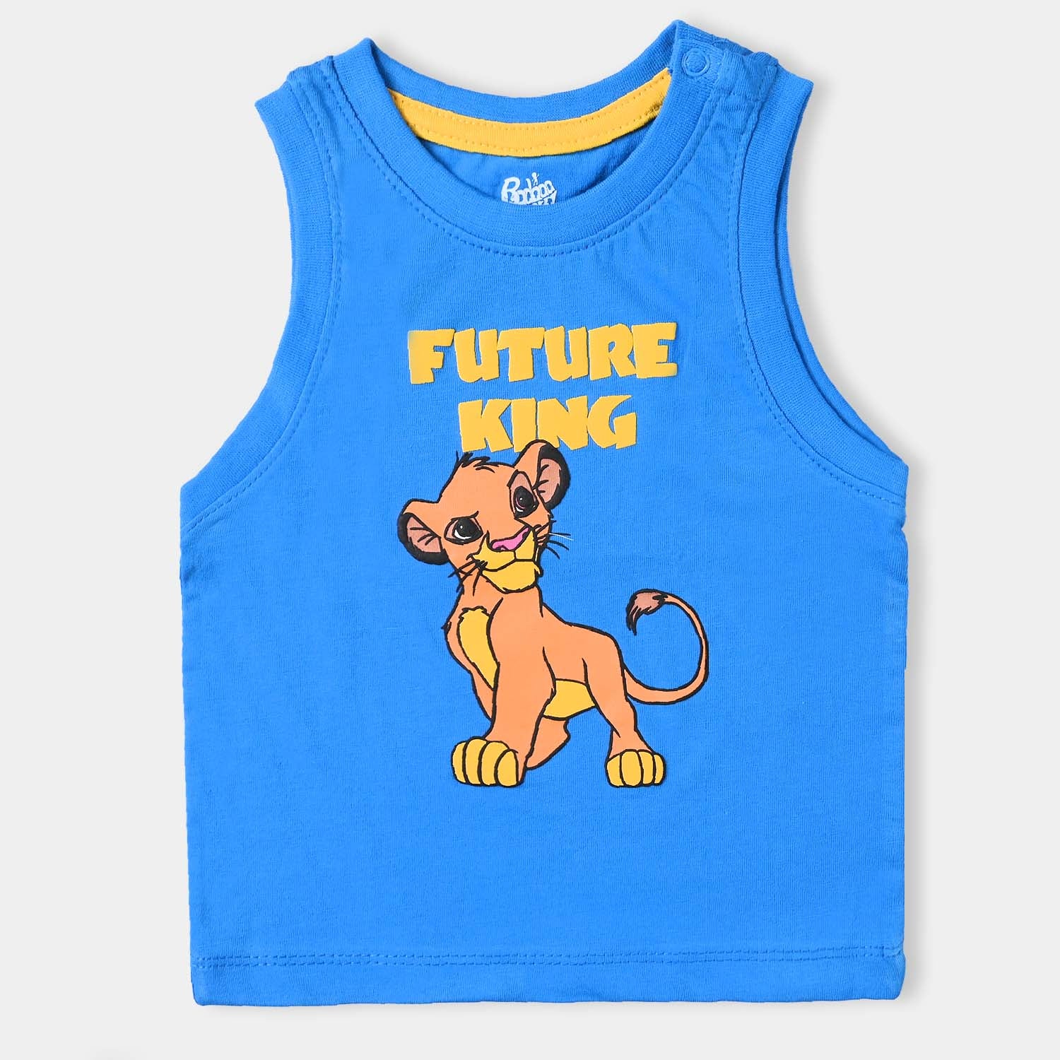 Infant Boys Slub Jersey Sando Lion B. Blue Price in Pakistan Bachaa