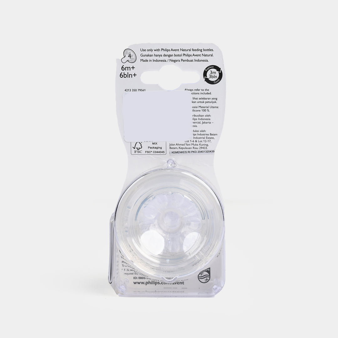 Philips Avent Anti-Colic Nipple 2 Pcs - 6m+