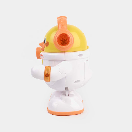 Dancing Space Duck with Light& Musical Toy