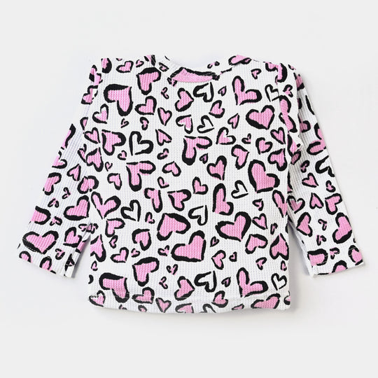 Infants Girls Inner Wear-White