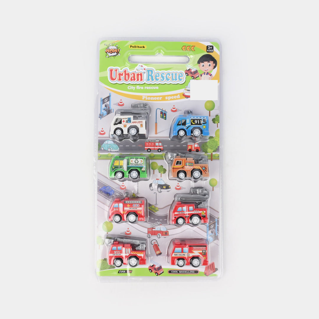 Pullback City Rescue Vehicles 265-11C-0