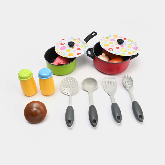 Just Like Home Cooking Play Set For Girls