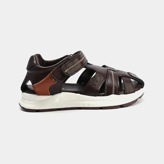 Boys Sandal 1017-2-Coffee/Brown