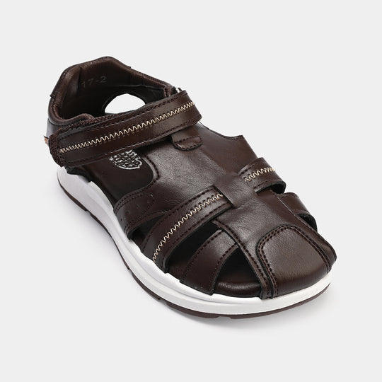 Boys Sandal 1017-2-Coffee/Brown