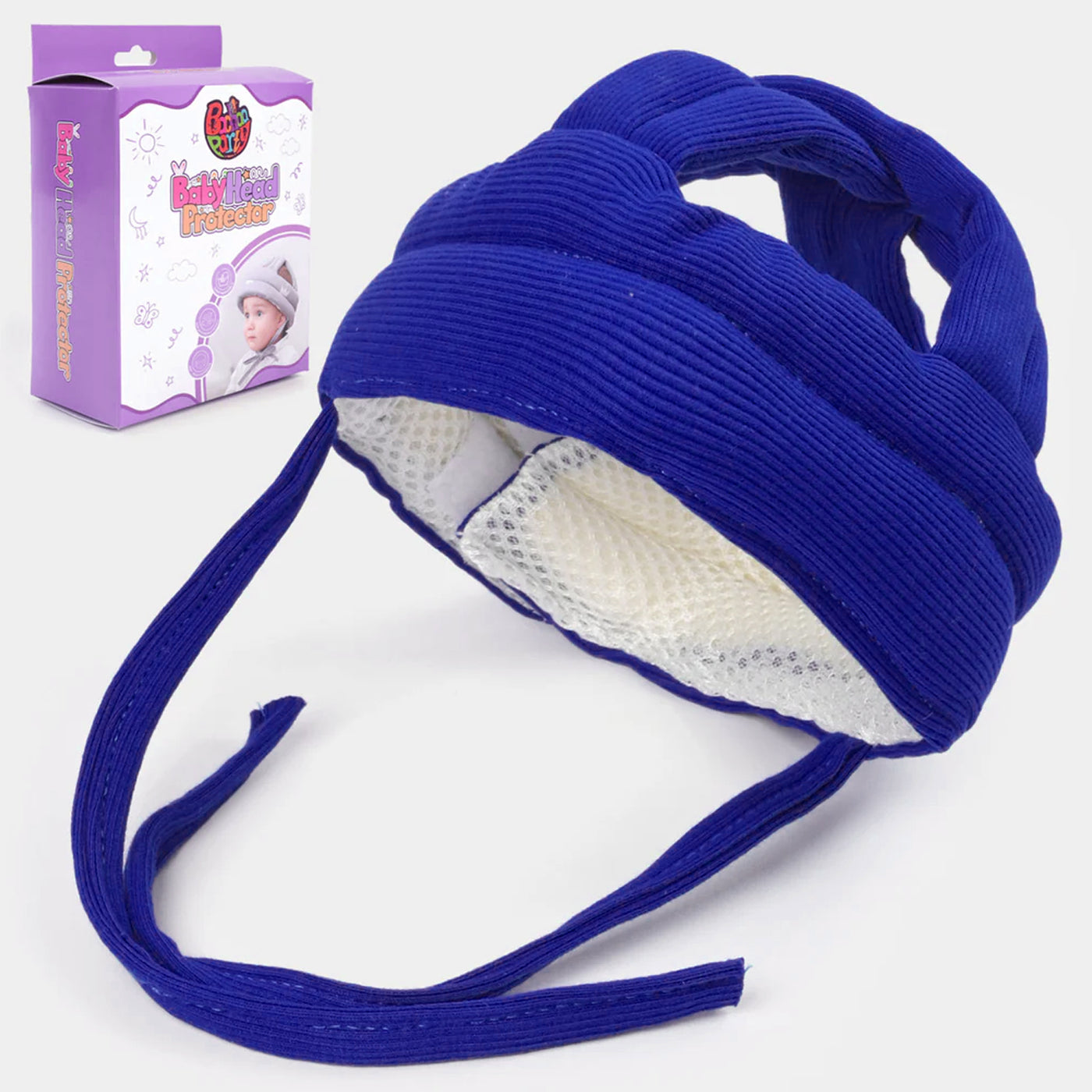 Head Protector For Baby-N.Blue