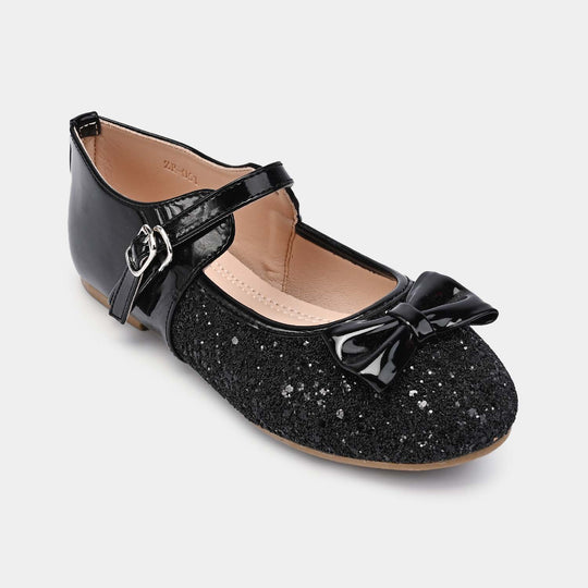Girls Pumps ZP-061-BLACK