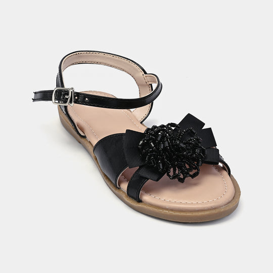 Girls Sandal 1338-BLACK
