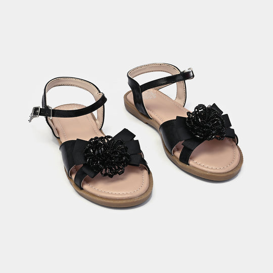 Girls Sandal 1338-BLACK