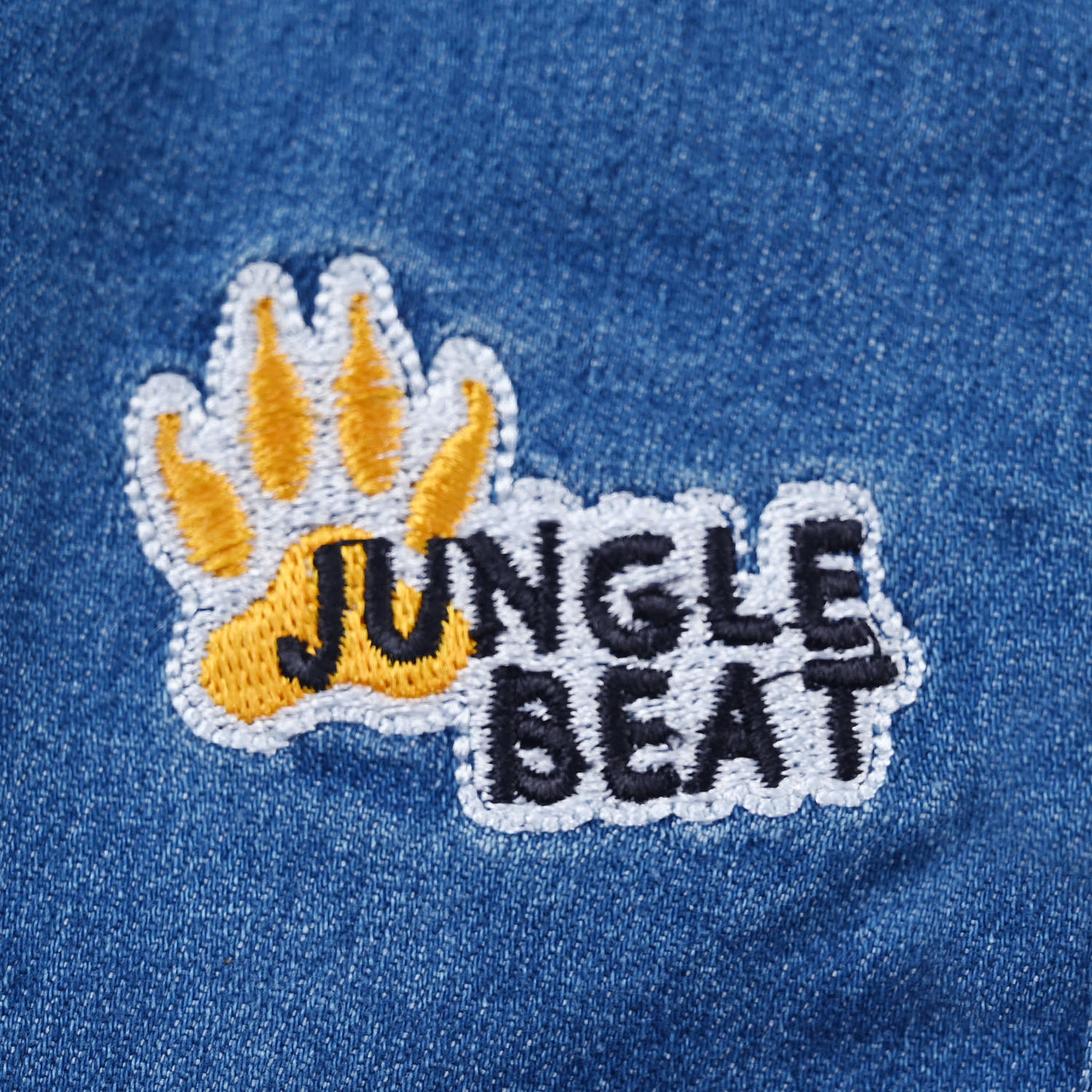 Infant Boys Denim Stretch Pant Jungle Beat-LIGHT BLUE