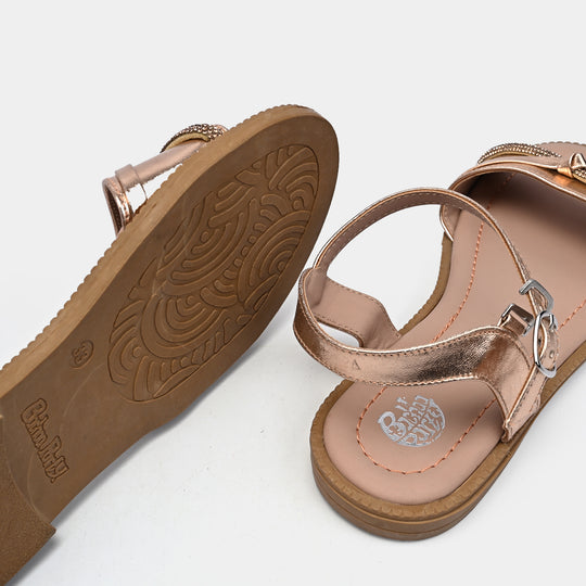 Girls Sandal AS-005-Champagne