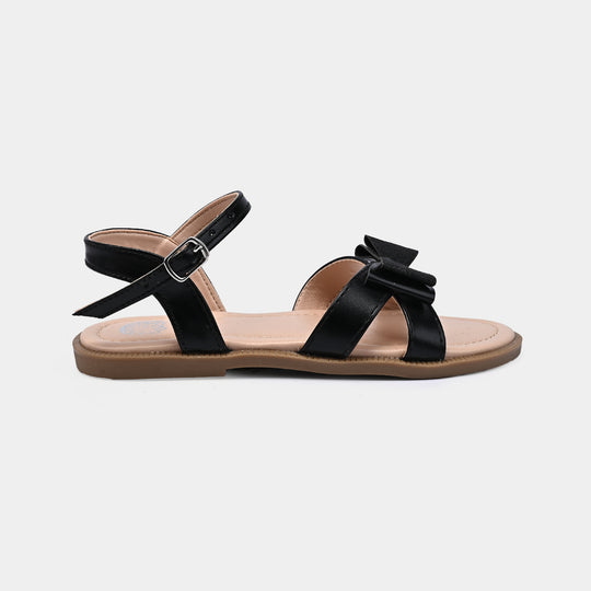 Girls Sandal 456-58-BLACK