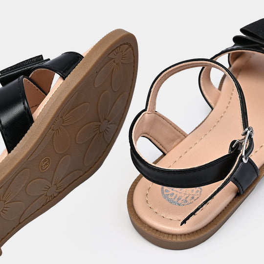 Girls Sandal 456-58-BLACK