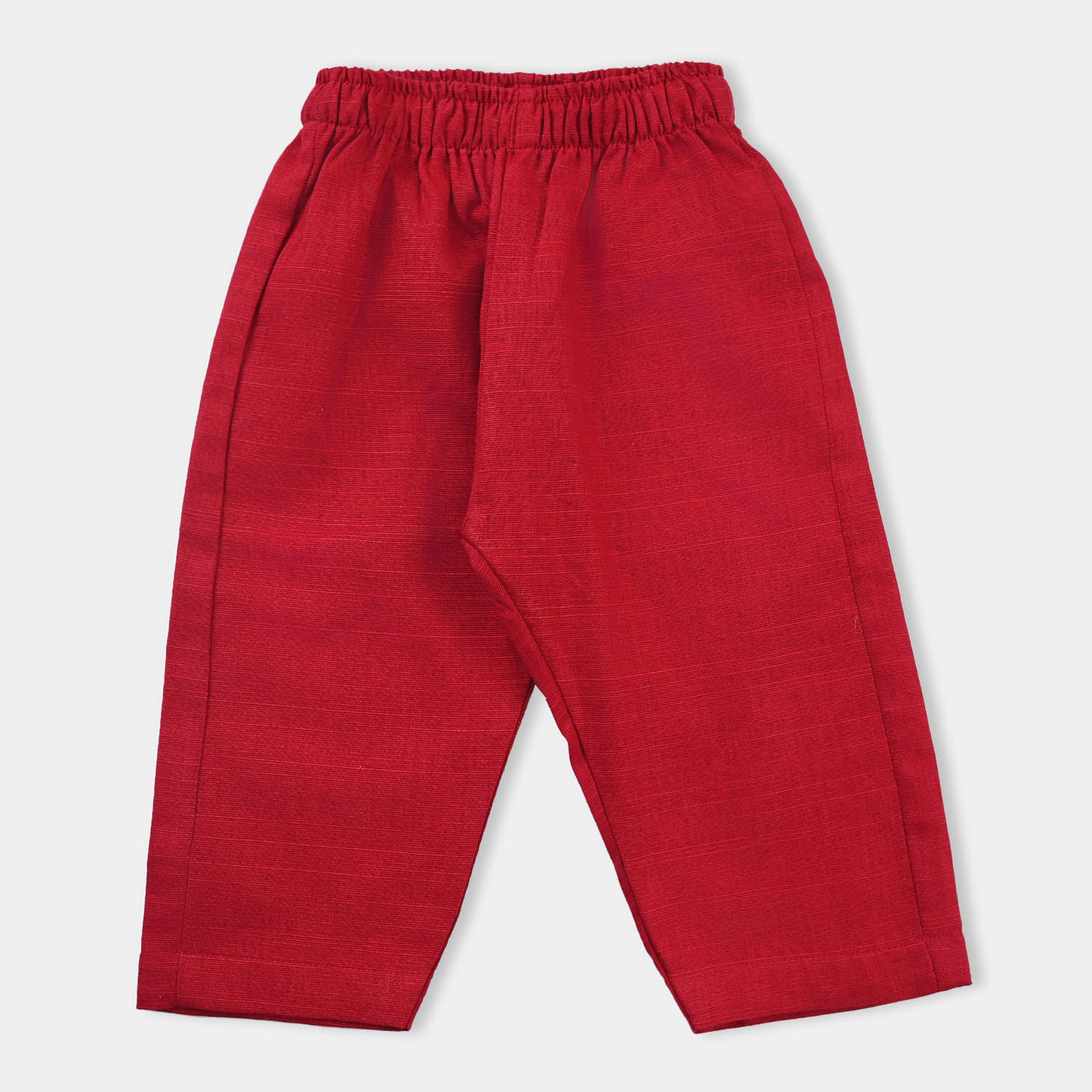 Infant Boys Cotton Slub Shalwar Suit (Airplane)-Reddish