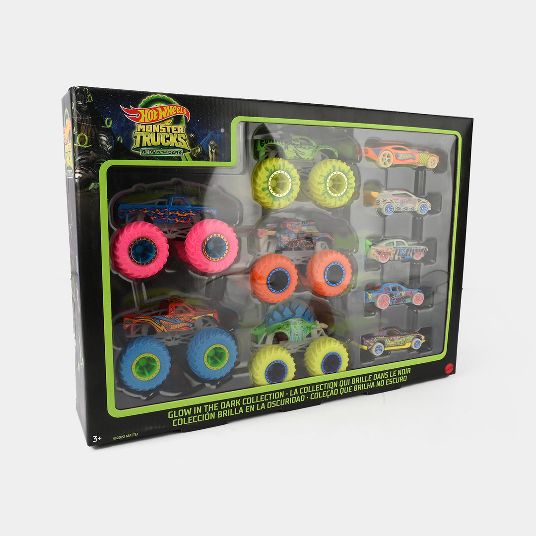 Glow in the Dark Die-Cast Vehicle Set For Kids