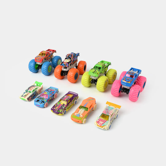 Glow in the Dark Die-Cast Vehicle Set For Kids