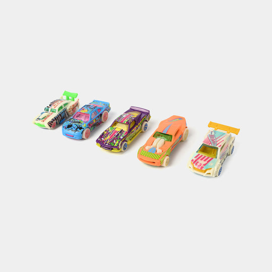 Glow in the Dark Die-Cast Vehicle Set For Kids