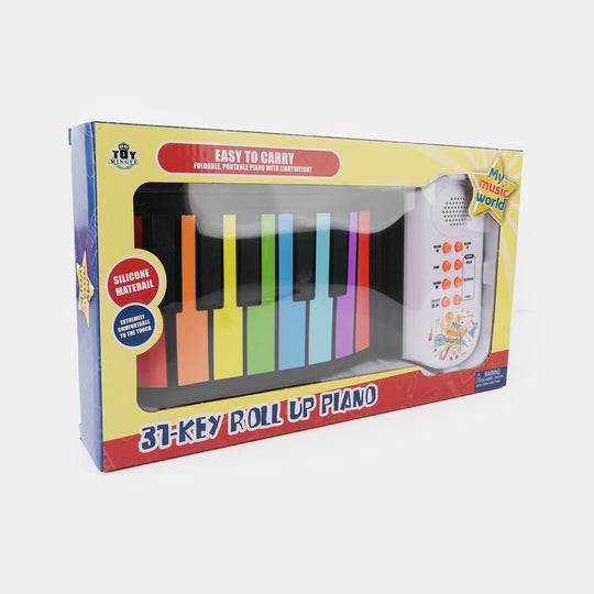 31-Key Roll Up Piano | Portable & Fun Musical Learning for Kids