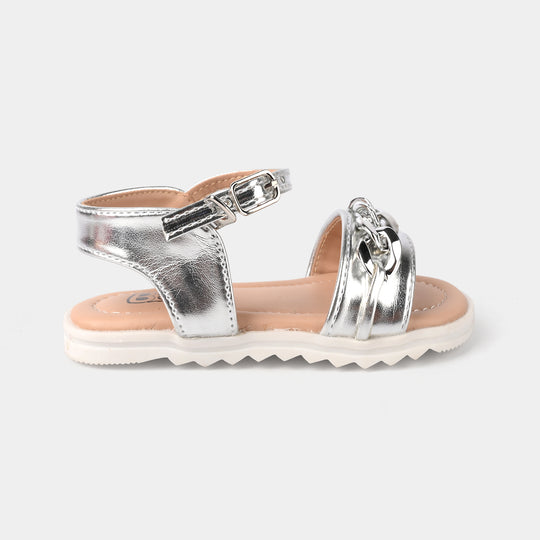 Girls Sandal DM-004-SILVER