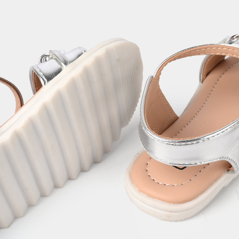 Girls Sandal DM-004-SILVER