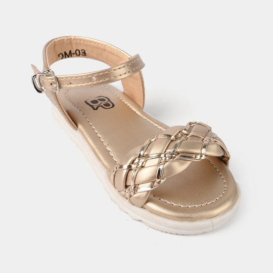 Girls Sandal DM-003-GOLDEN