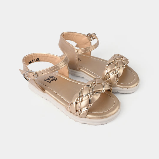Girls Sandal DM-003-GOLDEN