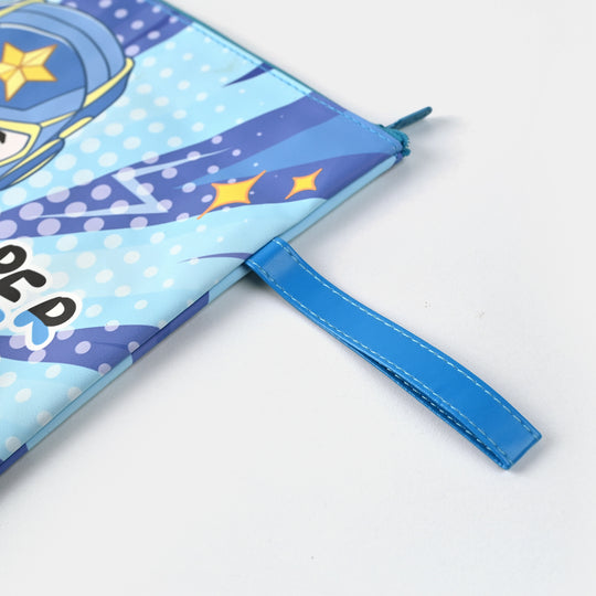 Zipper Stationery Pouch A4 For Kids