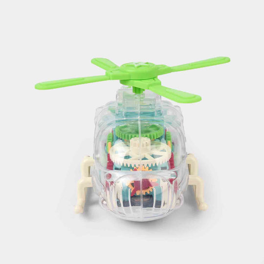 Universal Electric Gear Helicopter With Light & Music For Kids