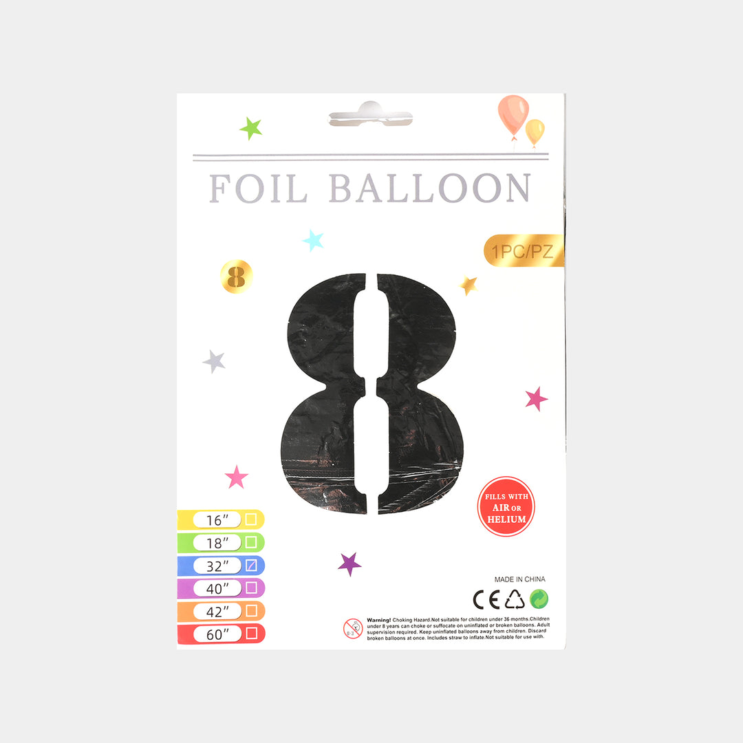 32-Inch Tall Letter Foil Balloons For Celebrations
