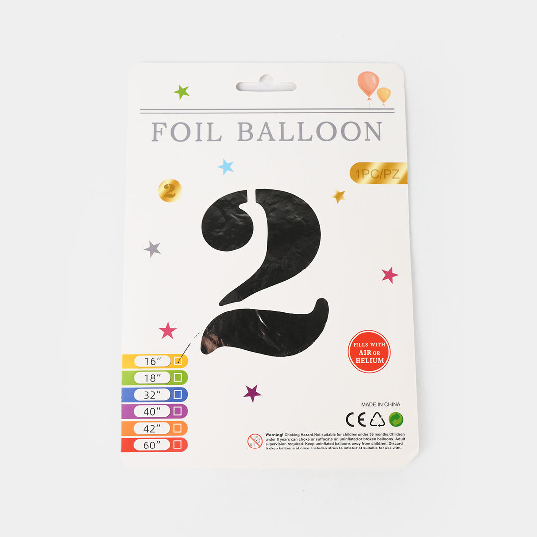 16-Inch Tall Letter Foil Balloons For Celebrations