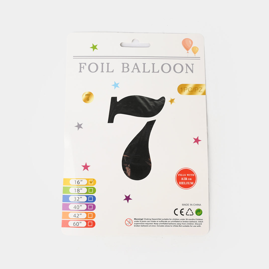 16-Inch Tall Letter Foil Balloons For Celebrations