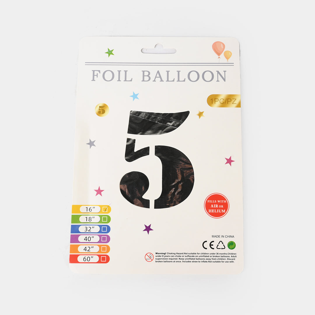 16-Inch Tall Letter Foil Balloons For Celebrations