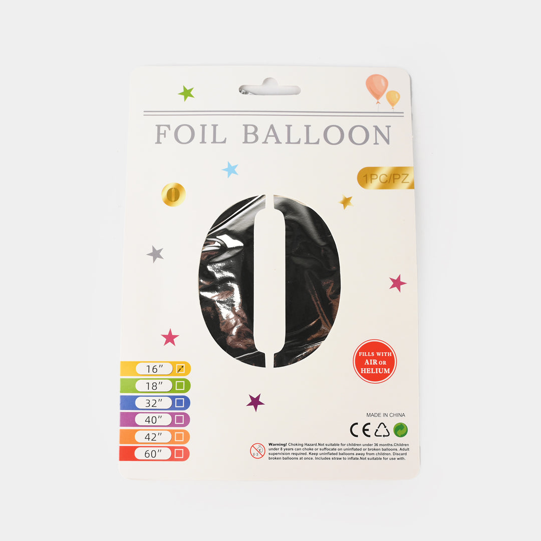 16-Inch Tall Letter Foil Balloons For Celebrations