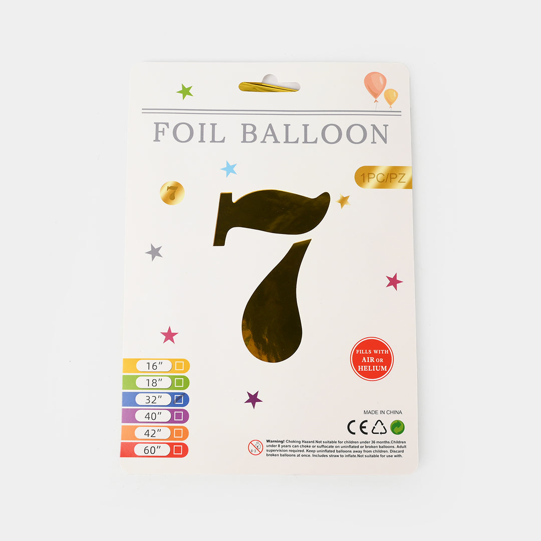 32-Inch Tall Letter Foil Balloons For Celebrations