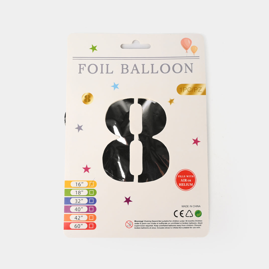16-Inch Tall Letter Foil Balloons For Celebrations