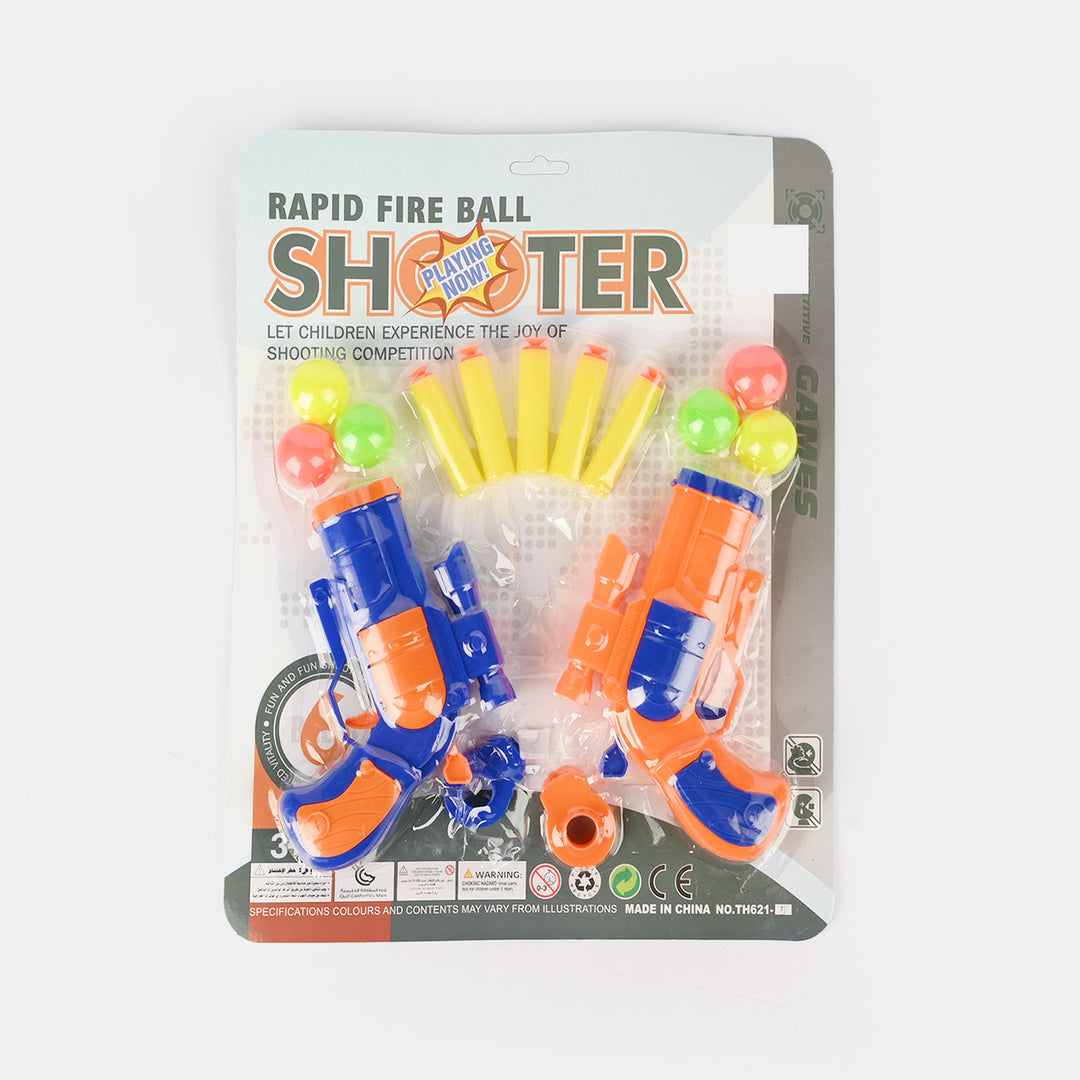 Ping Pong Soft Dart Launcher For Kids