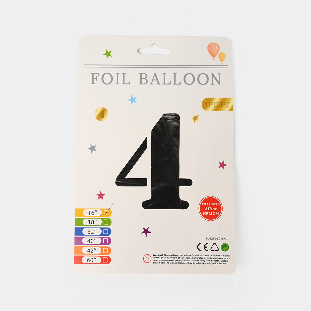 16-Inch Tall Letter Foil Balloons For Celebrations