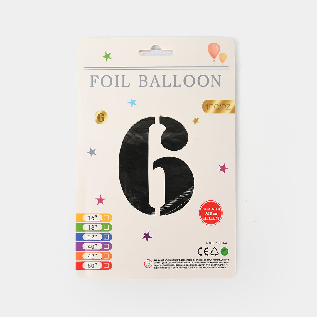 32-Inch Tall Letter Foil Balloons For Celebrations