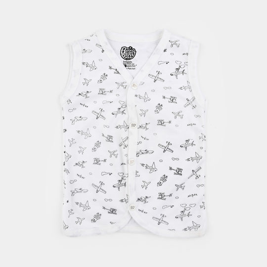 Pack Of 3 Infant Baby Unisex Cotton Vest Sando Set